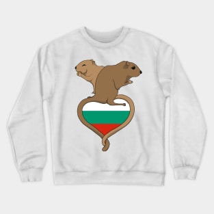 Gerbil Bulgaria (light) Crewneck Sweatshirt